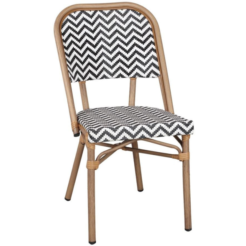 Chaise de jardin bistrot rotin...