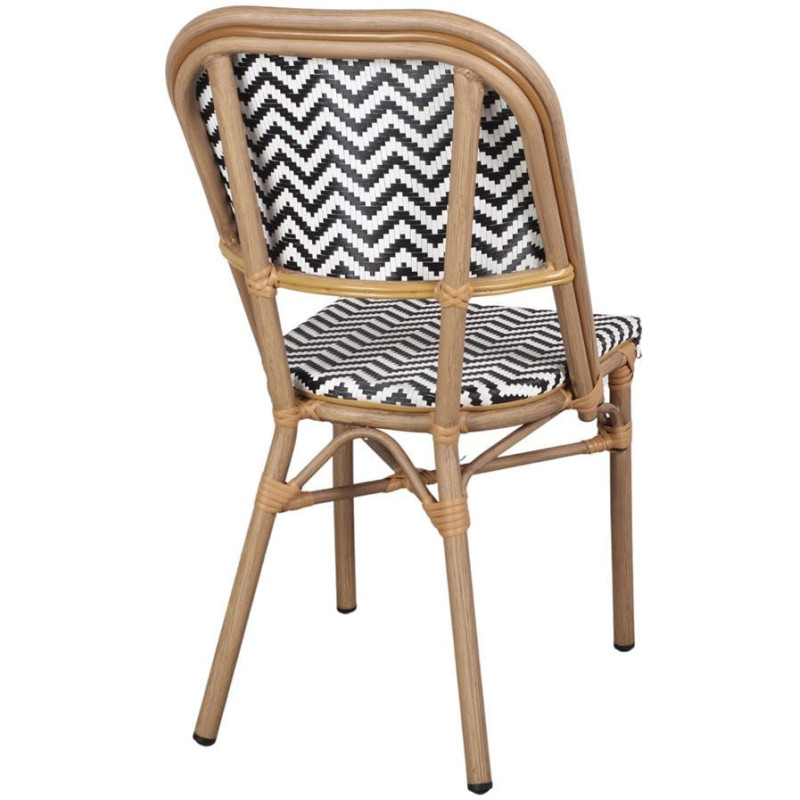 Chaise de jardin bistrot rotin...