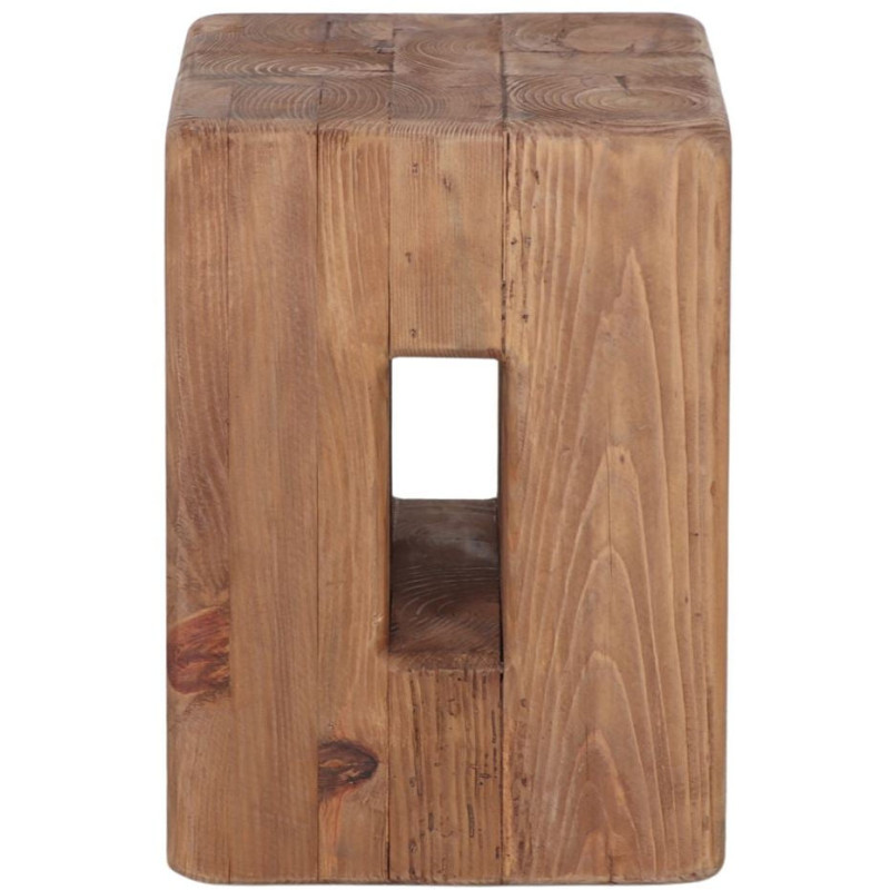 Table d’appoint en pin recyclé 30x30...