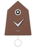 Horloge coucou murale marron moka Grafico Cuckoo