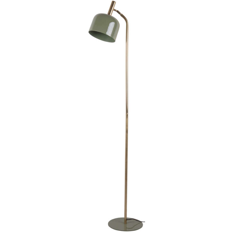 Lampadaire vert jungle en fer...