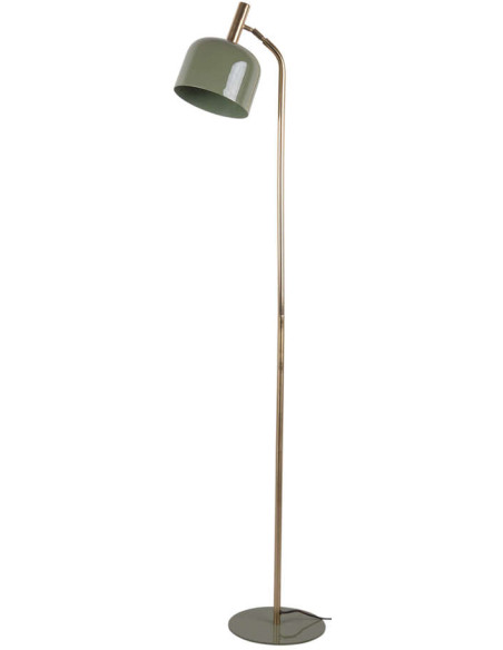 Lampadaire vert jungle en fer 26x26x164 cm Smart