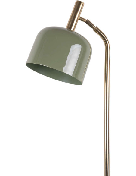 Lampadaire vert jungle en fer 26x26x164 cm Smart