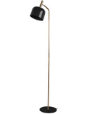 Lampadaire noir en fer 26x26x164 cm Smart