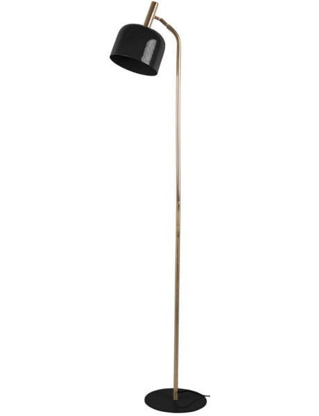 Lampadaire noir en fer 26x26x164 cm Smart
