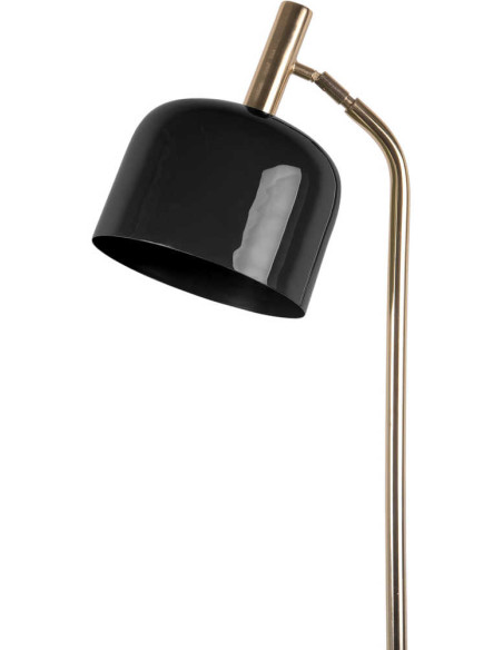 Lampadaire noir en fer 26x26x164 cm Smart