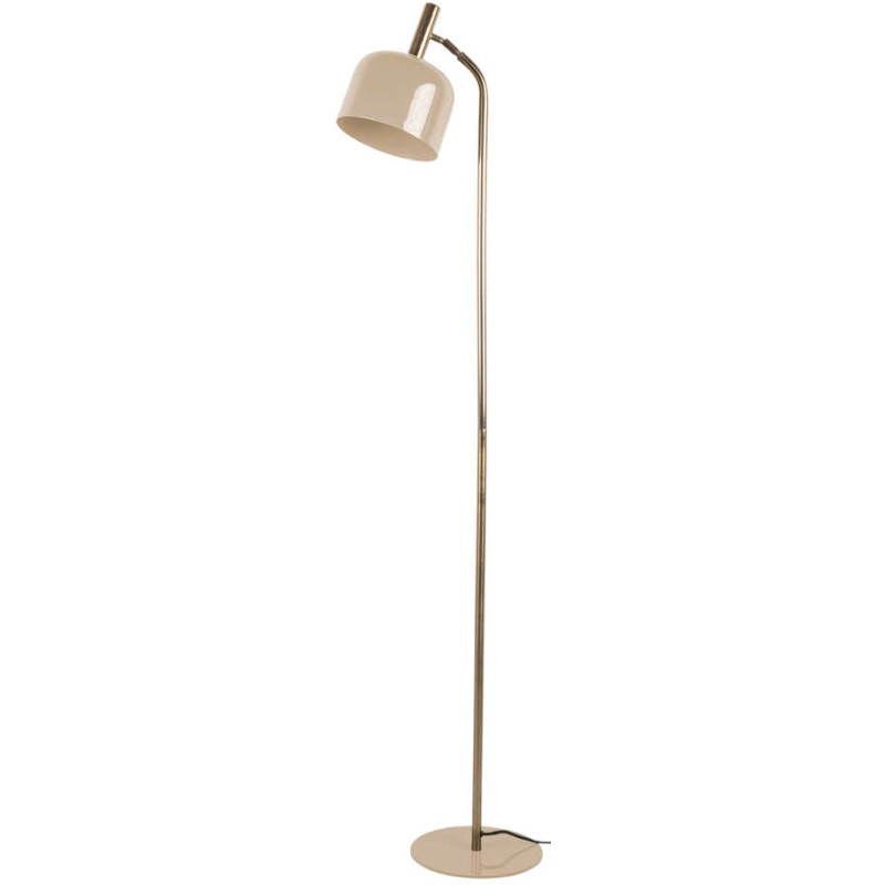 Lampadaire beige taupe en fer...
