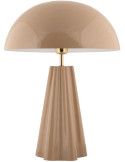 Lampe champignon marron en fer 40x40x55 cm Amplio XL