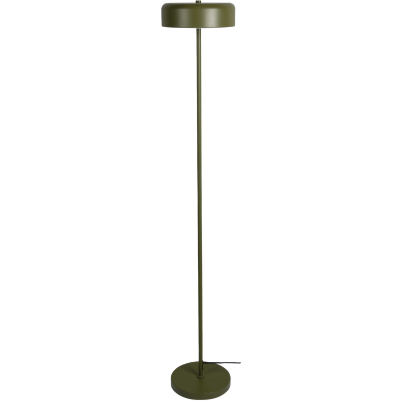 Lampadaire vert kaki en fer 24x24x140...