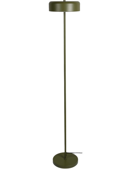 Lampadaire vert kaki en fer 24x24x140 cm Riqueza Palo
