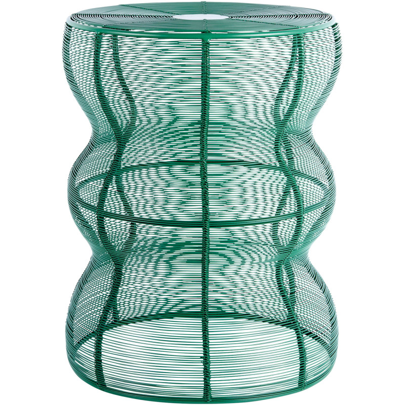 Table d’appoint filaire métal vert...