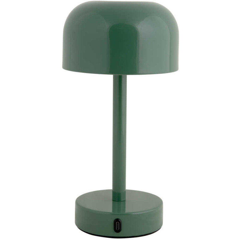 Lampe de table LED rechargeable vert...