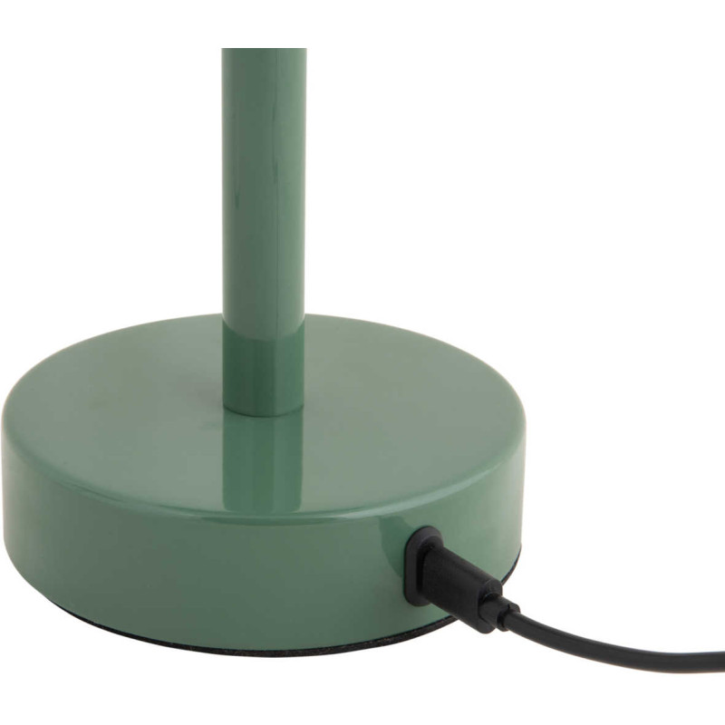 Lampe de table LED rechargeable vert...
