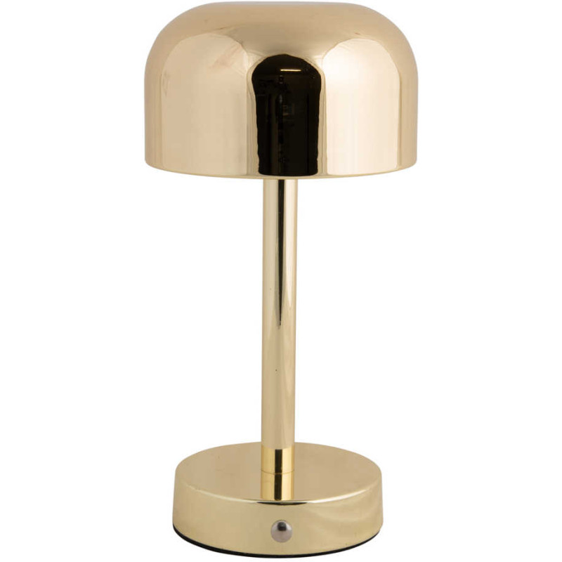 Lampe de table LED rechargeable dorée...