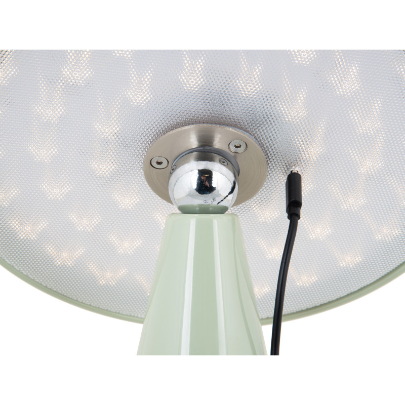 Lampe de table LED rechargeable vert...