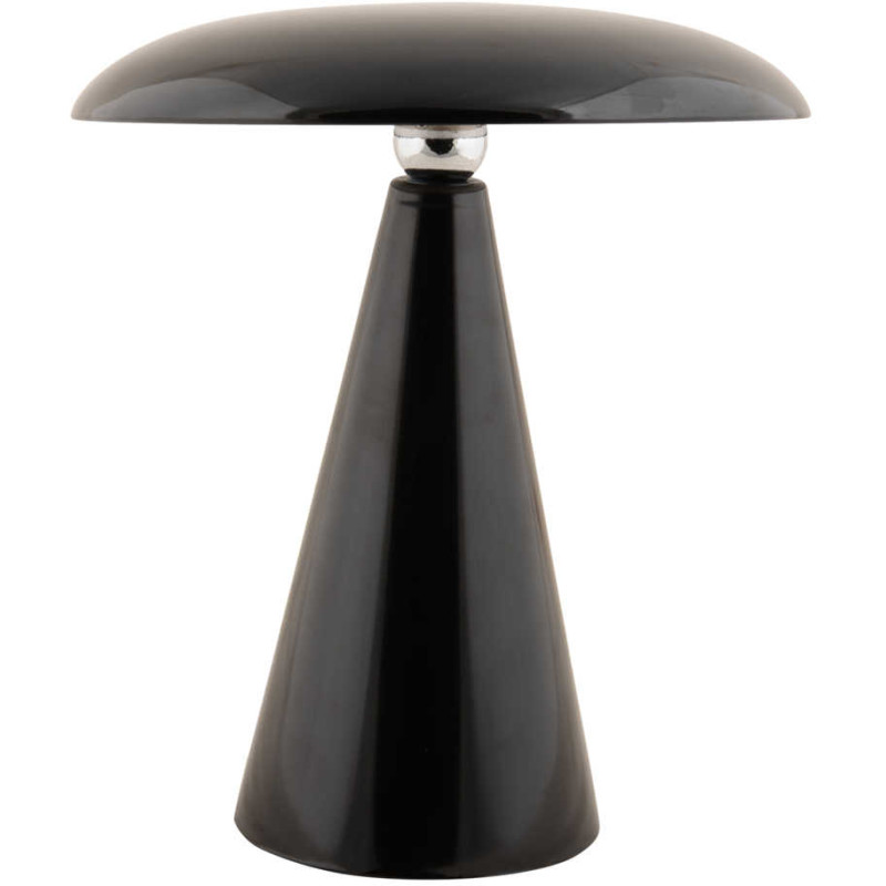 Lampe de table LED rechargeable noire...