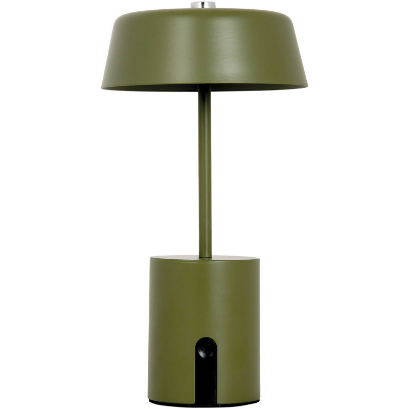 Lampe LED rechargeable vert olive...