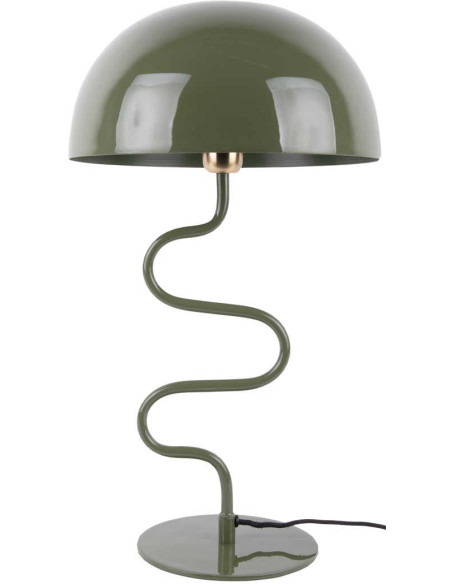 Lampe à poser design vert jungle Twist