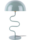 Lampe à poser champignon bleu brume Twist