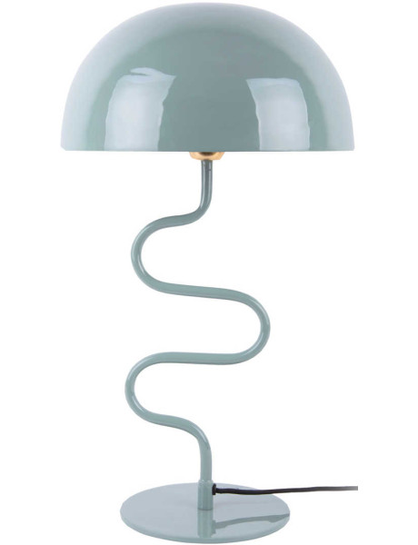 Lampe à poser champignon bleu brume Twist