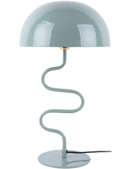 Lampe à poser champignon bleu brume Twist