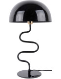 Lampe champignon noire en fer 31x54 cm Twist