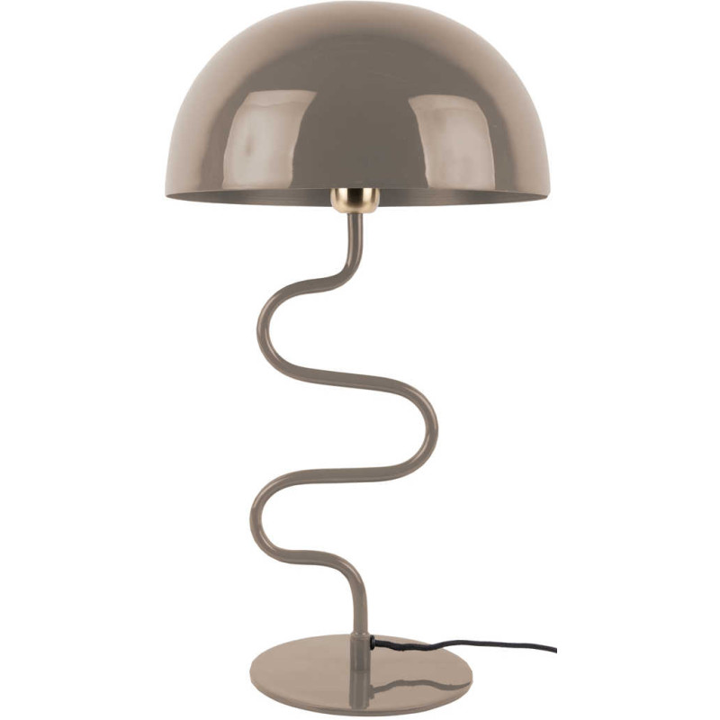 Lampe champignon gris chaud en fer...