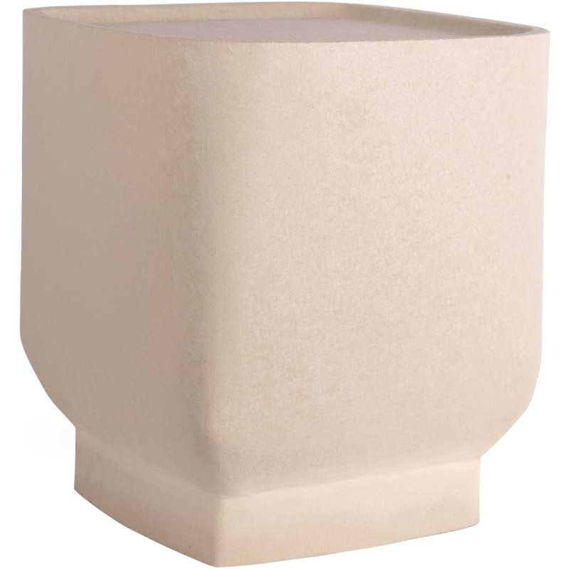 Table d’appoint carrée grège 37 cm...