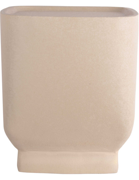 Table d’appoint carrée grège 37 cm Boaz Cuadro