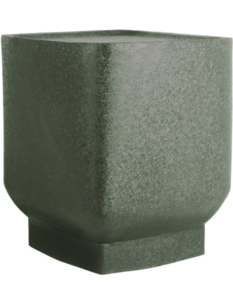 Table d’appoint carrée vert olive Boaz Cuadro