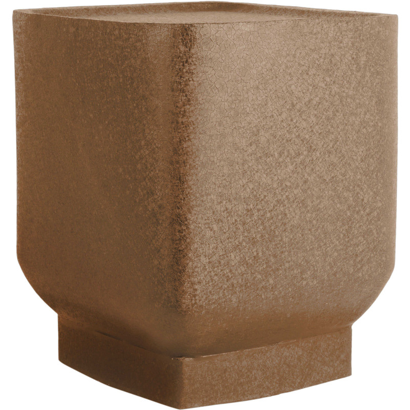 Table d’appoint carrée marron moka...