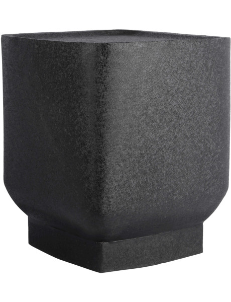 Table d’appoint carrée noire Boaz Cuadro