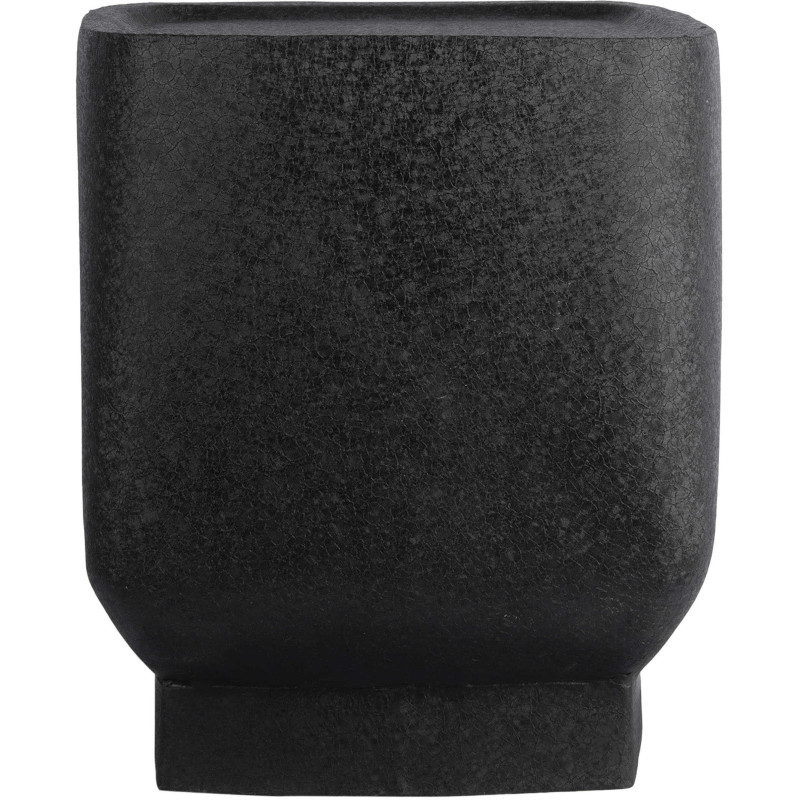 Table d’appoint carrée noire Boaz Cuadro