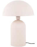 Lampe à poser champignon gris chaud 43 cm Boaz