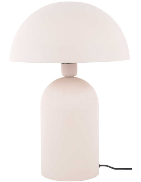 Lampe à poser champignon gris chaud 43 cm Boaz