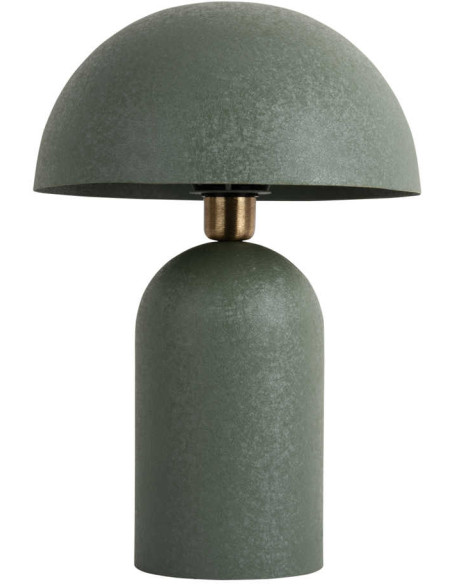 Lampe champignon verte en fer 43 cm Boaz