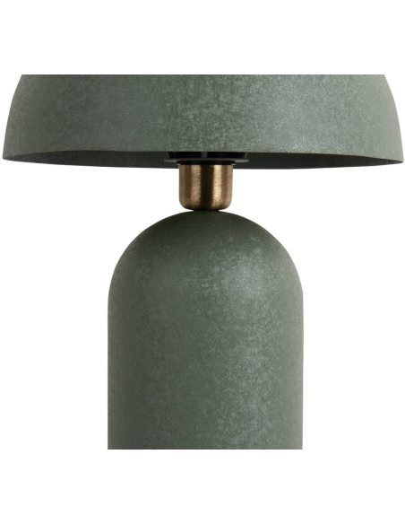 Lampe champignon verte en fer 43 cm Boaz