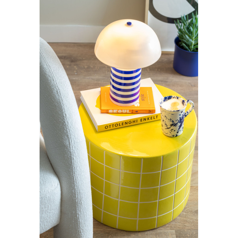 Table d’appoint basse en céramique...