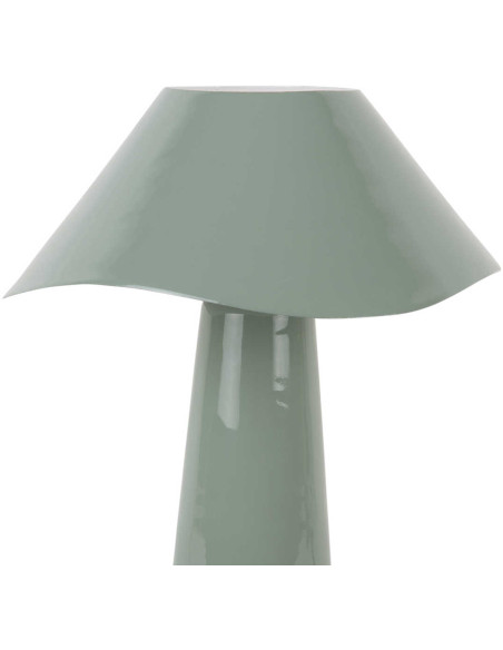 Lampe champignon bleu pastel 33 cm Ameno