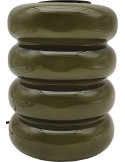 Lampe à poser LED en verre vert olive 16,5 cm Aro