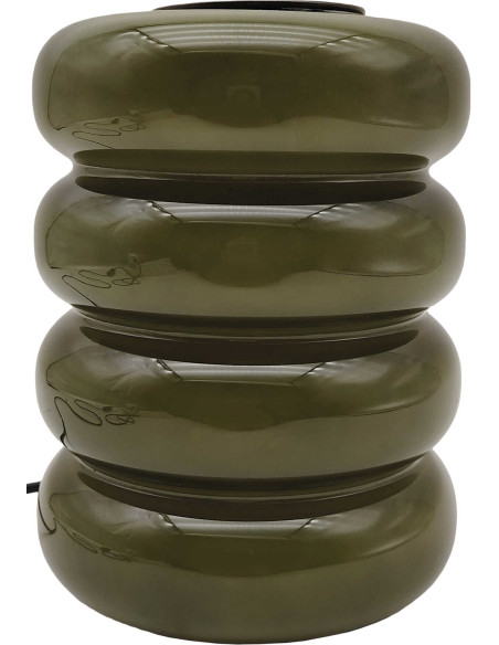 Lampe à poser LED en verre vert olive 16,5 cm Aro