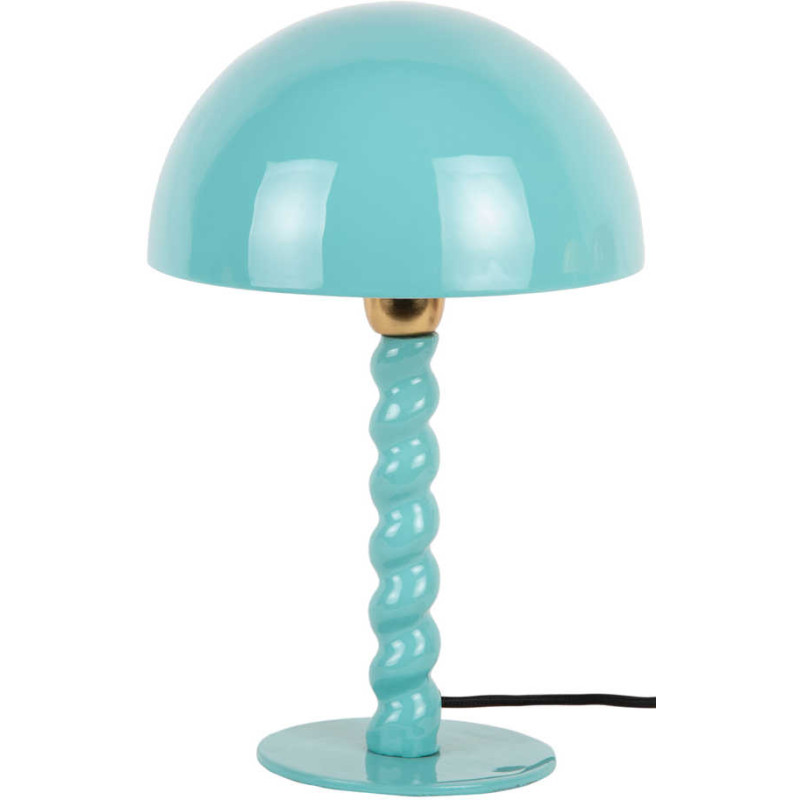 Lampe à poser champignon bleu...
