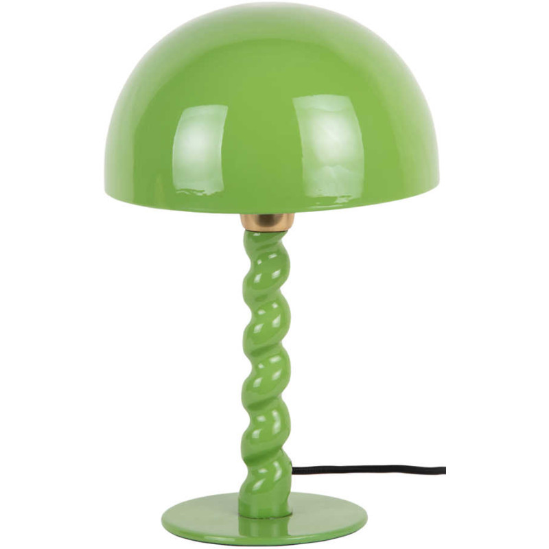 Lampe champignon verte en métal 39 cm...