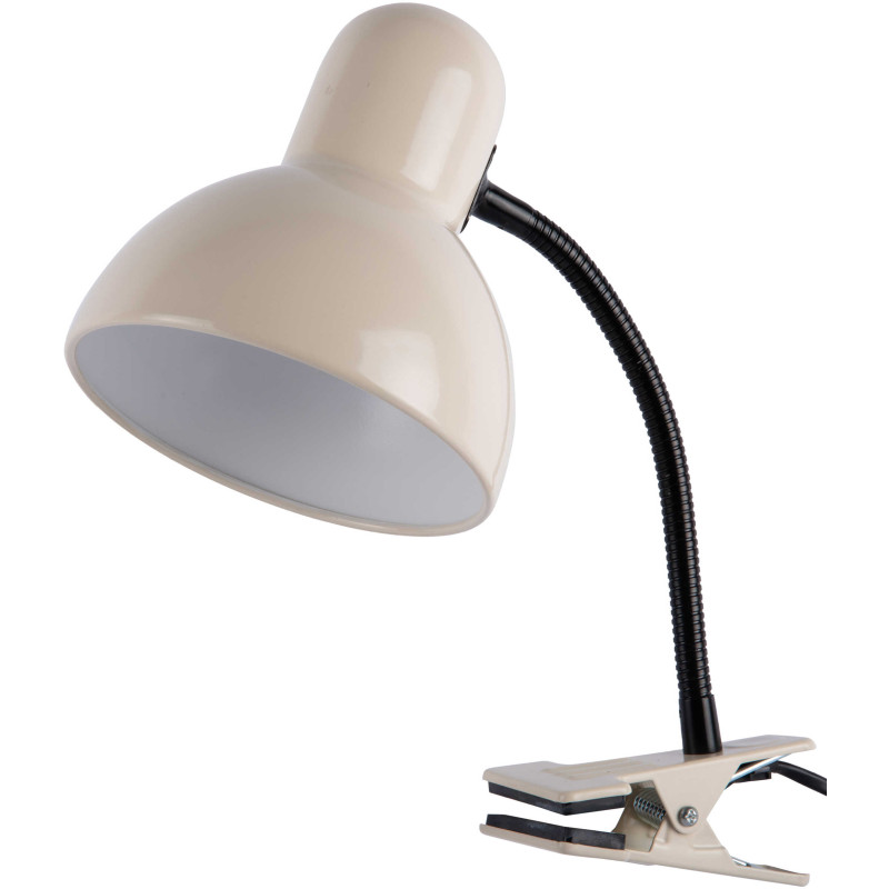 Lampe à pince rétro crème New Retro