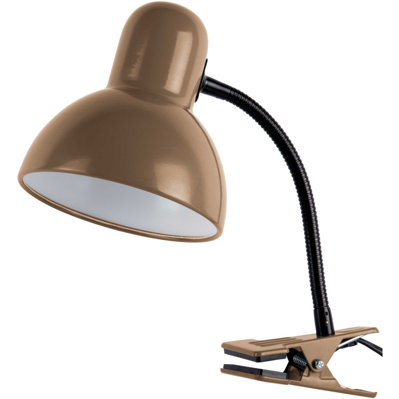 Lampe à pince rétro marron New Retro