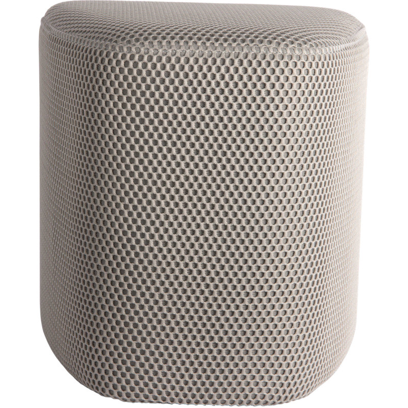 Pouf triangulaire gris souris...