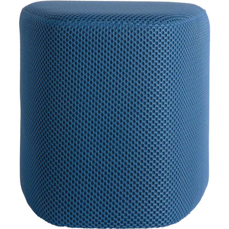 Pouf triangulaire bleu cobalt 36 cm Mesh