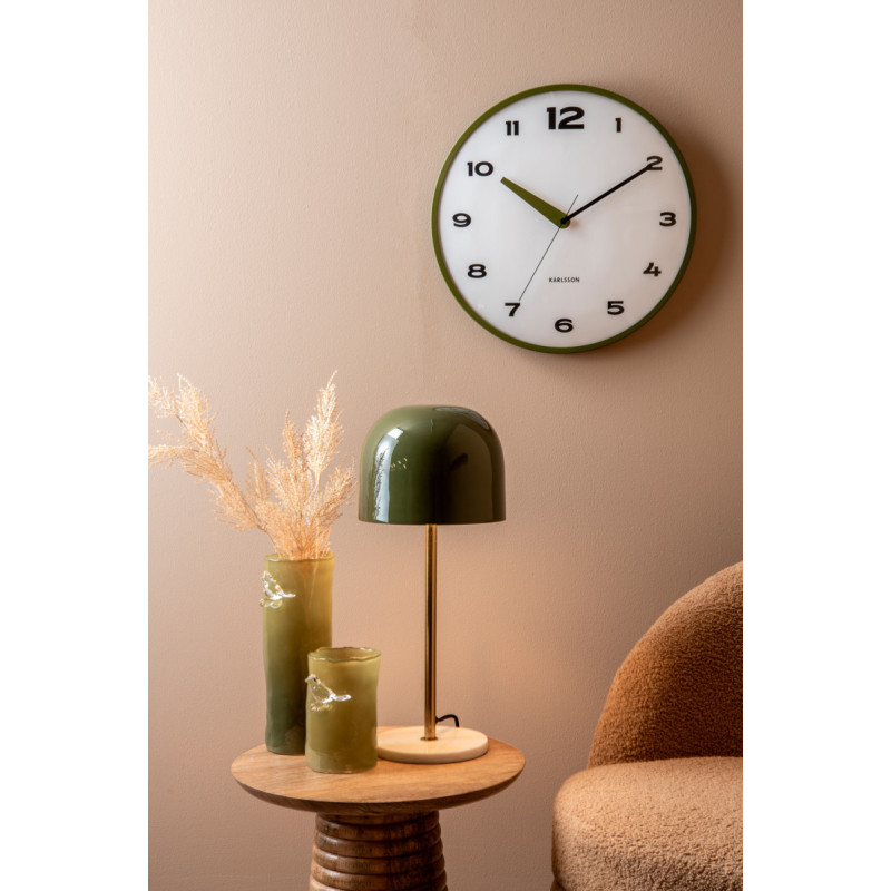 Petit vase oiseau vert en verre Bird...