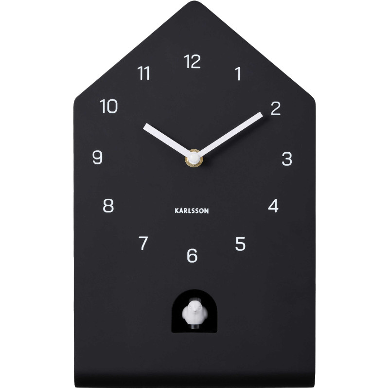 Horloge coucou murale noire...