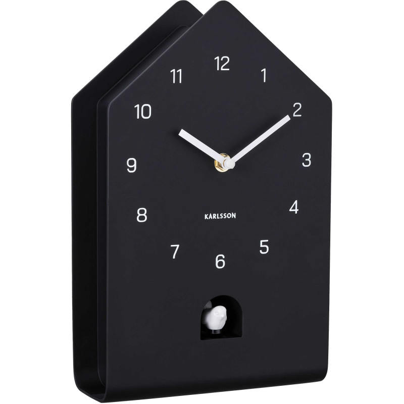 Horloge coucou murale noire...